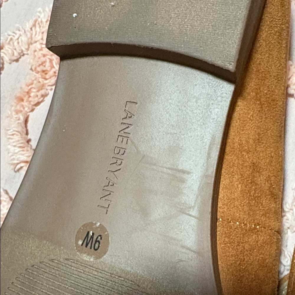 Lane Bryant Tan Loafers 9 Wide - Picture 7 of 7
